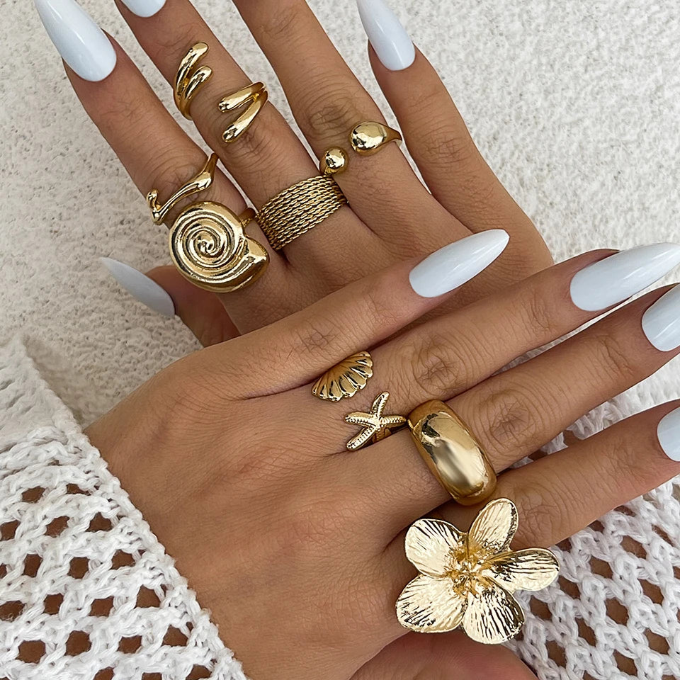 Harmony Rings – 8 Pieces