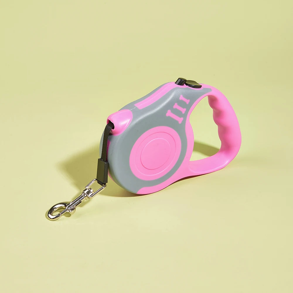 Guinzaglio Estensibile 3m/5m in Nylon per Cani e Gatti