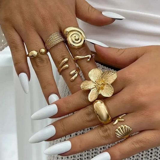 Harmony Rings – 8 Pieces