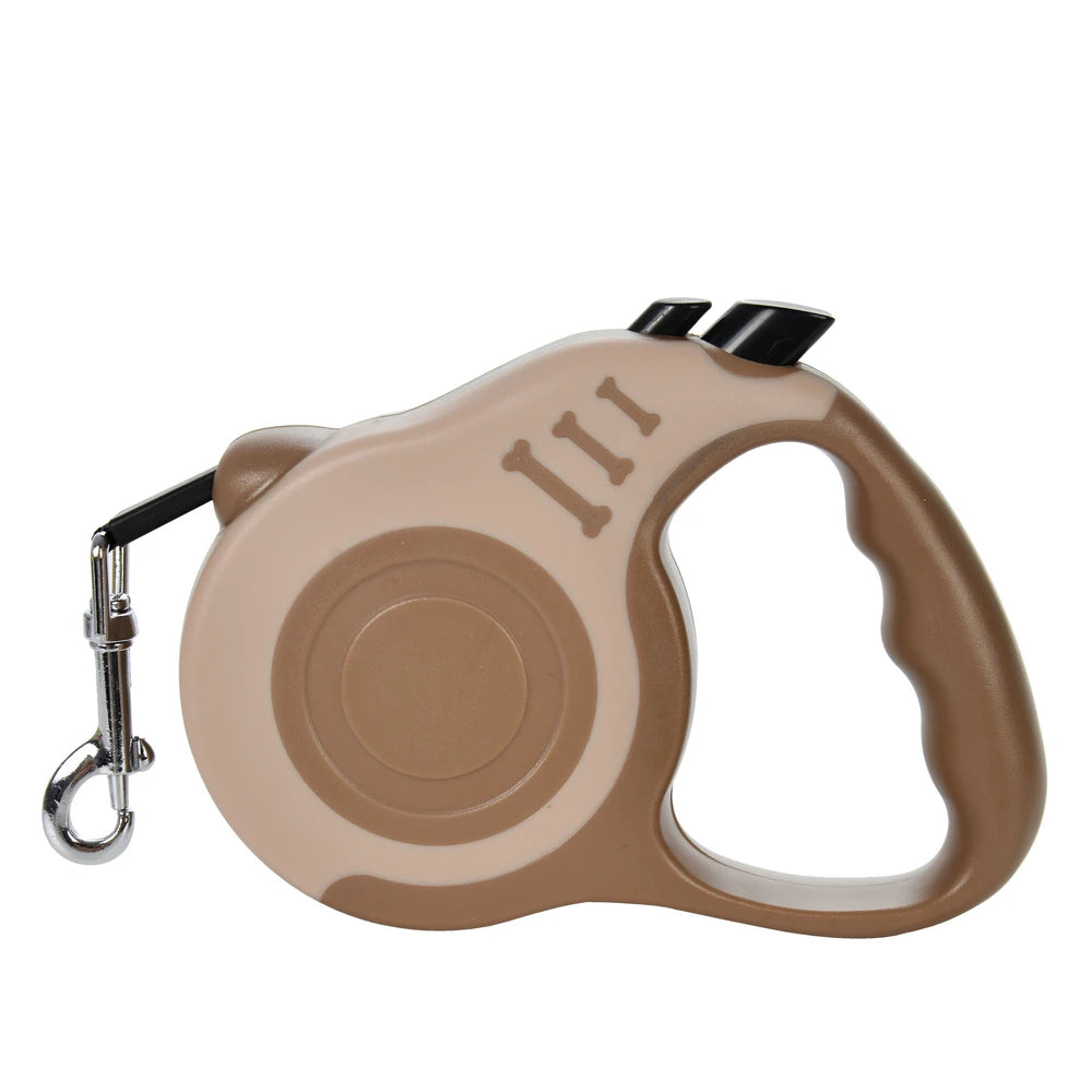 Guinzaglio Estensibile 3m/5m in Nylon per Cani e Gatti