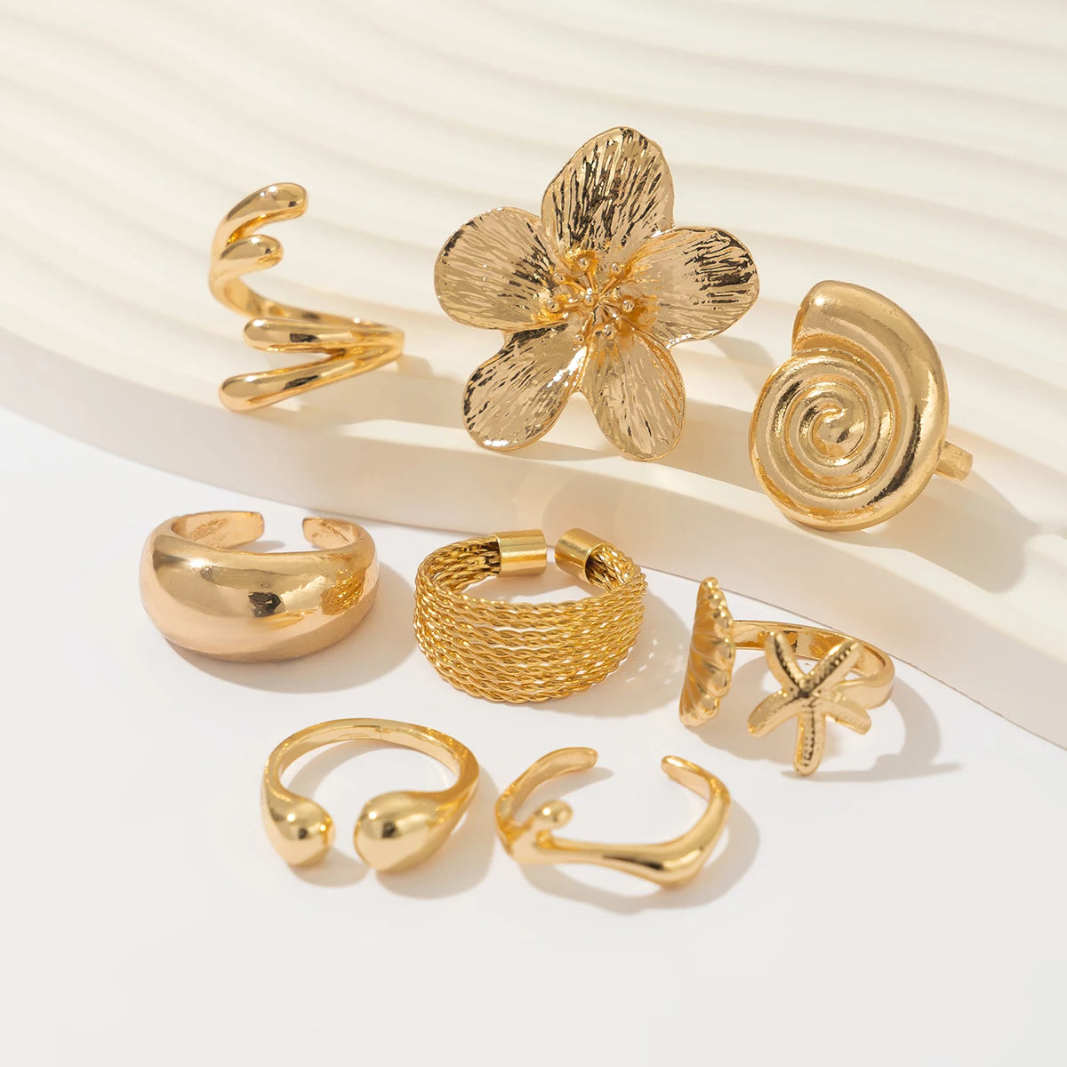 Harmony Rings – 8 Pieces