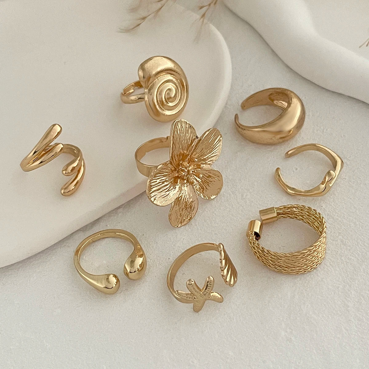 Harmony Rings – 8 Pieces