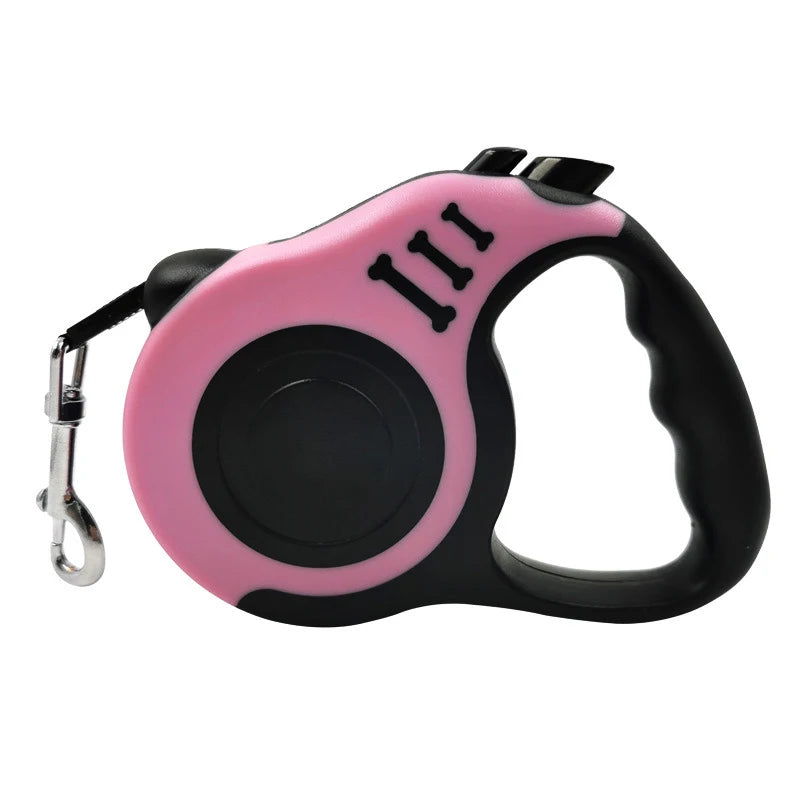Guinzaglio Estensibile 3m/5m in Nylon per Cani e Gatti