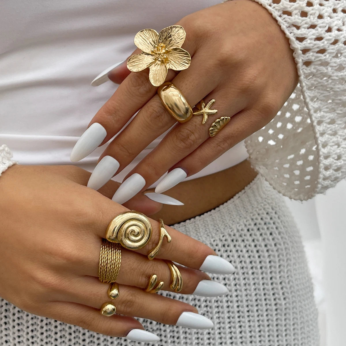 Harmony Rings – 8 Pieces