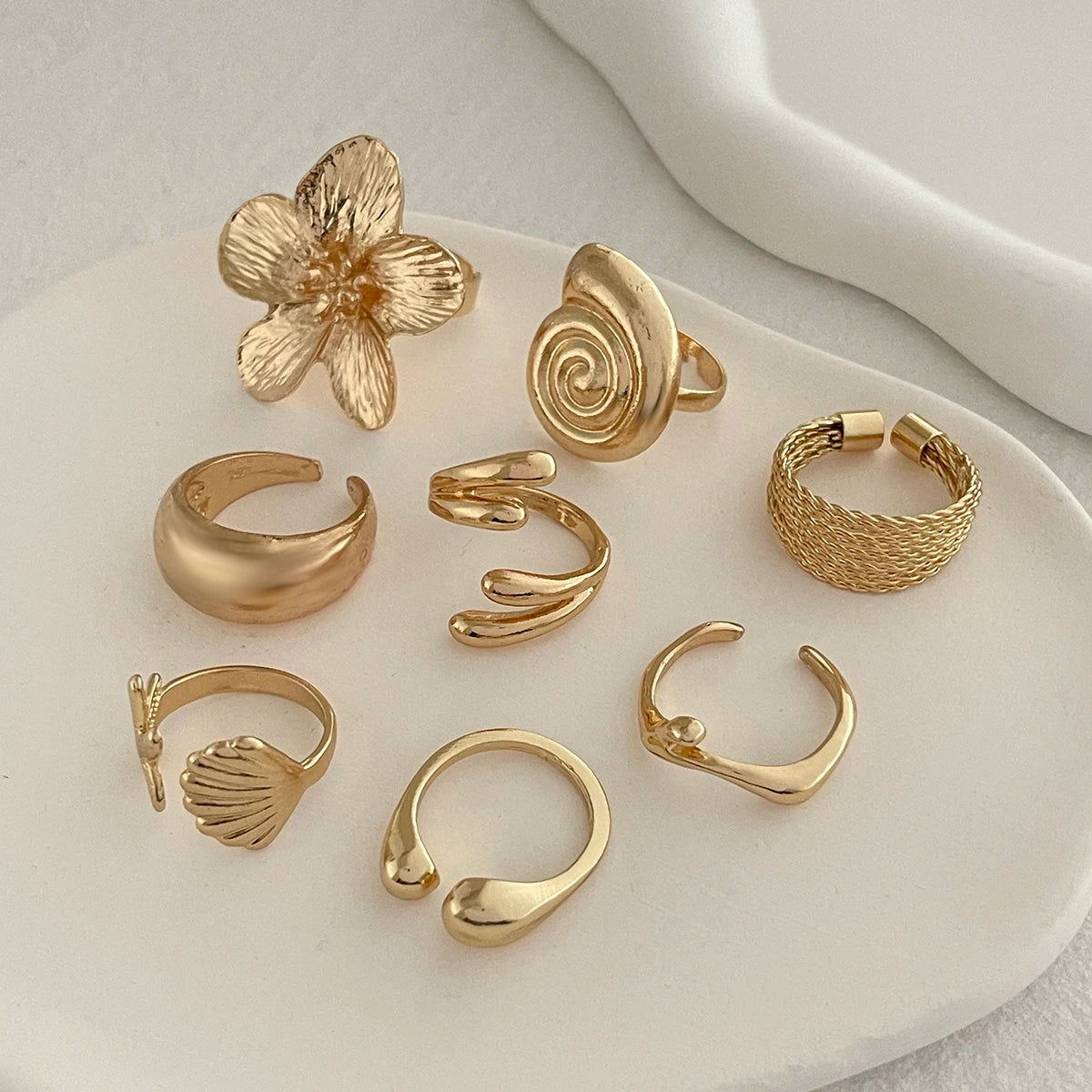 Harmony Rings – 8 Pieces