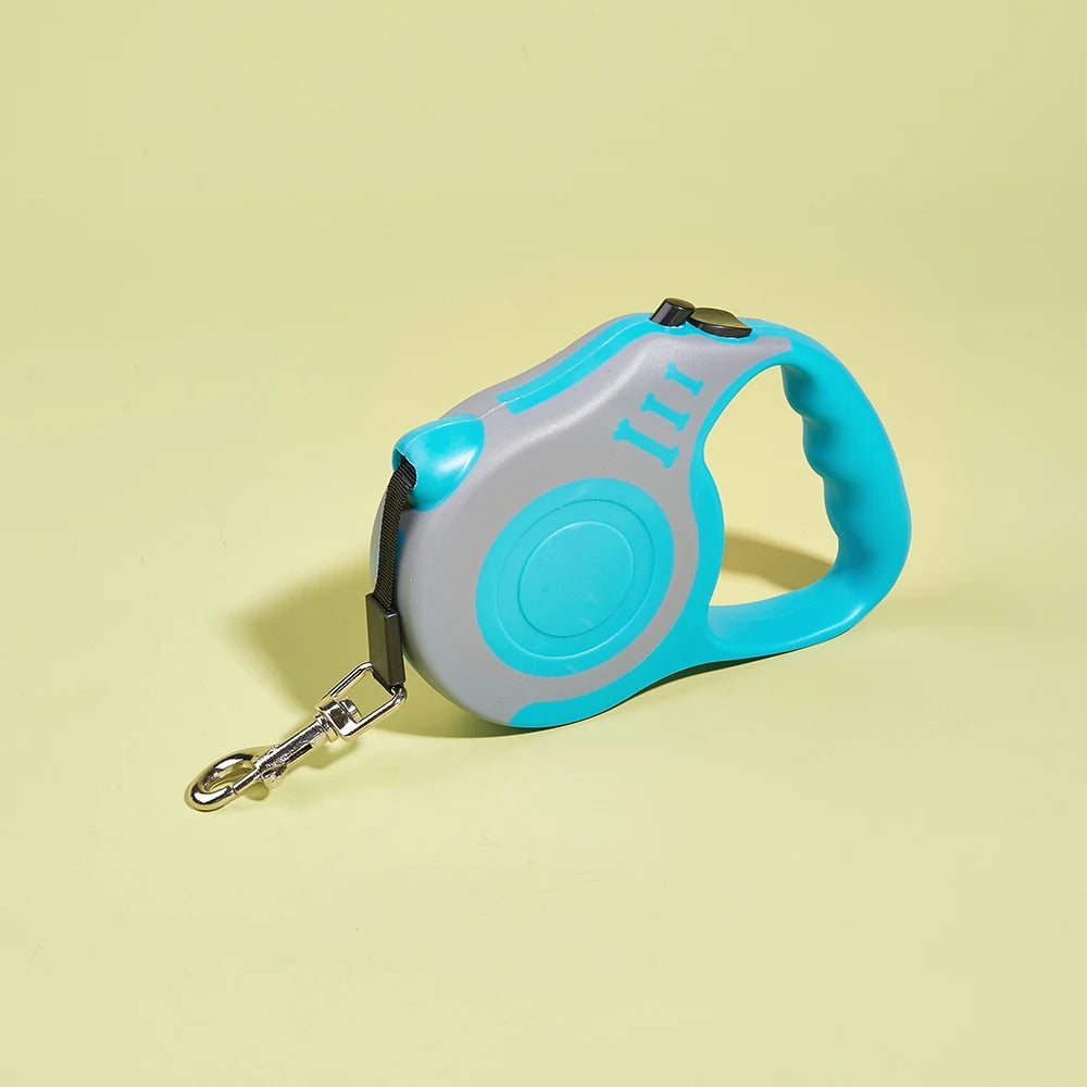 Guinzaglio Estensibile 3m/5m in Nylon per Cani e Gatti