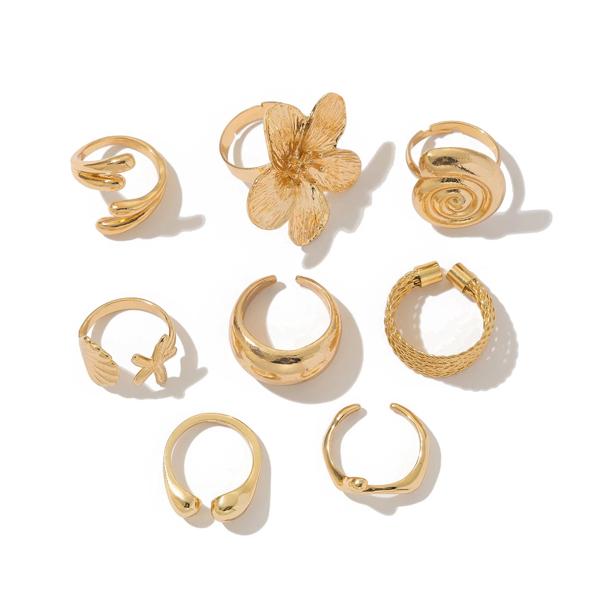 Harmony Rings – 8 Pieces